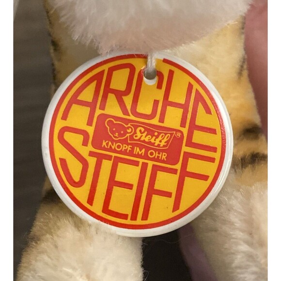Steiff Golden Age Of The Circus Tiger Only Replacement Plush - Picture 10 of 15